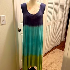 Indigo Thread Co. knit tie dye dress
